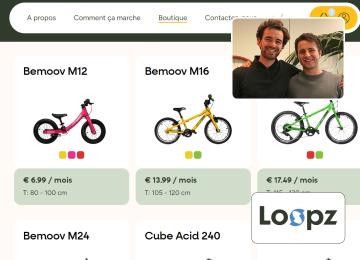 Loopz.bike, un des lauréats Prototyping the Future 2024