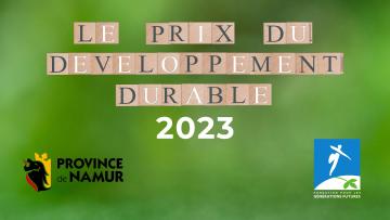 Prix du Développement Durable de Namur - édition spéciale 2023