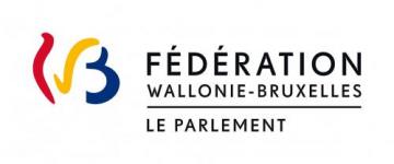 Logo Parlement de la Fédération Wallonie-Bruxelles