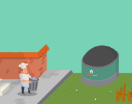 Biodigesteur de Waste-end